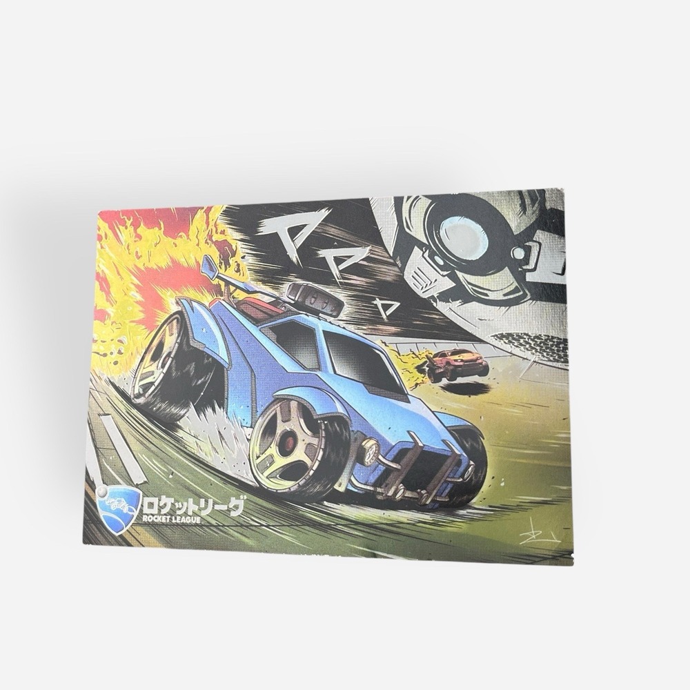 Rocket‎ League Collector's Edition Print 3.25" x 4.5" 2015-2017 Card Jay Zhang